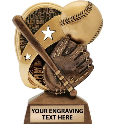 i9 Sports Kudos Baseball Sculpture