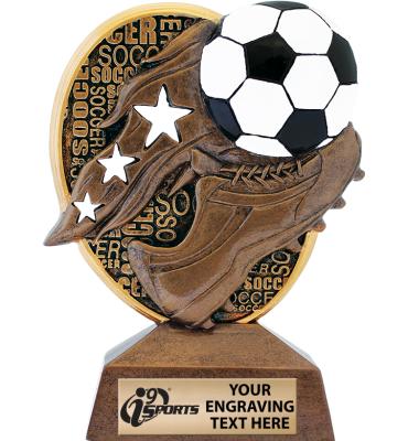 i9 Sports Kudos Soccer Sculpture