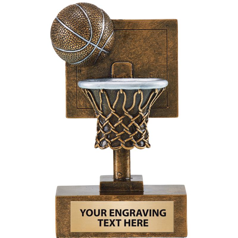 5.25"SLM DUNK BASKETBALL RESIN