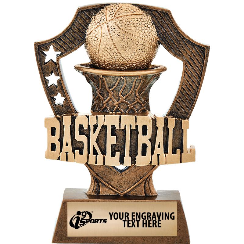 5" i9 SHIELDZ BASKETBALL SCULP