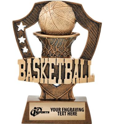 i9 Sports Shieldz Basketball Sculpture