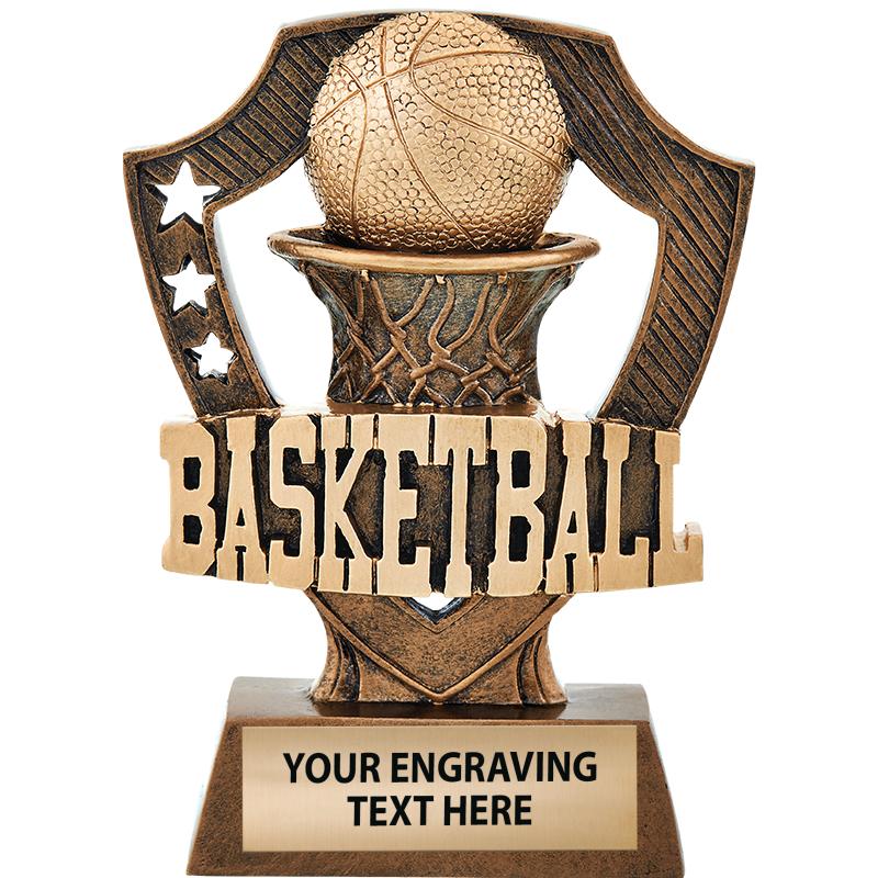 5" i9 SHIELDZ BASKETBALL SCULP