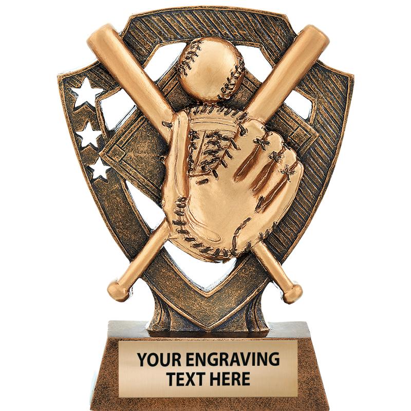 5" i9 SHIELDZ BASEBALL SCULP