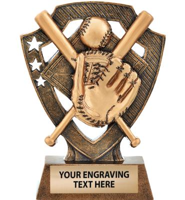 i9 Sports Shieldz Baseball Sculpture