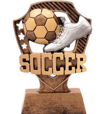 5" i9 Sports Shieldz Soccer 3.0 Sculpture