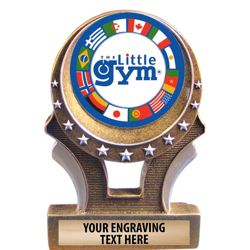 4.5"UNVRSL-G LITTLE GYM TROPHY