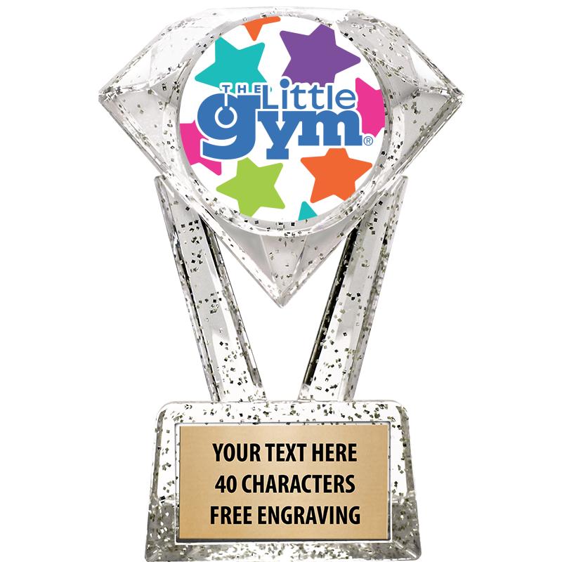 5.75"LG GLIT DMND ICICLE IN TR