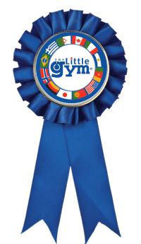 BLUE LITTLE GYM ROSETTES