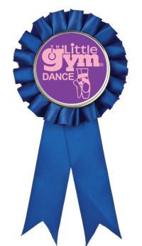 BLUE LITTLE GYM ROSETTES