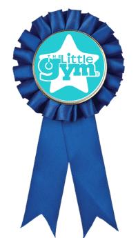 BLUE LITTLE GYM ROSETTES