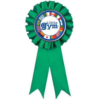 GREEN LITTLE GYM ROSETTES