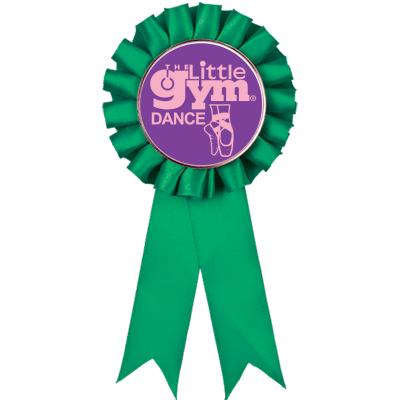 GREEN LITTLE GYM ROSETTES