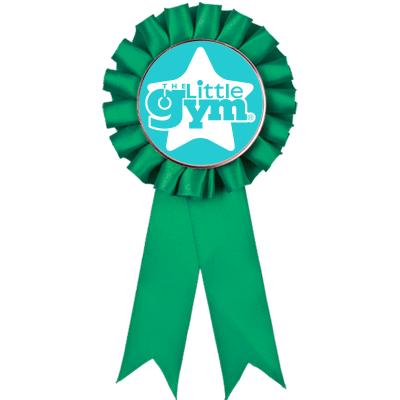 GREEN LITTLE GYM ROSETTES
