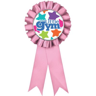 PINK LITTLE GYM ROSETTES