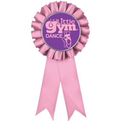 PINK LITTLE GYM ROSETTES