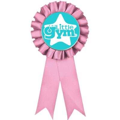 PINK LITTLE GYM ROSETTES