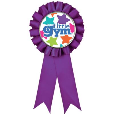 PURPLE LITTLE GYM ROSETTES