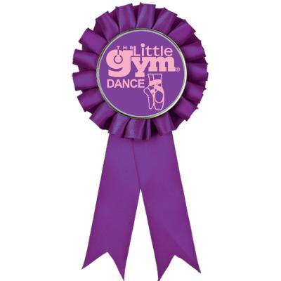 PURPLE LITTLE GYM ROSETTES