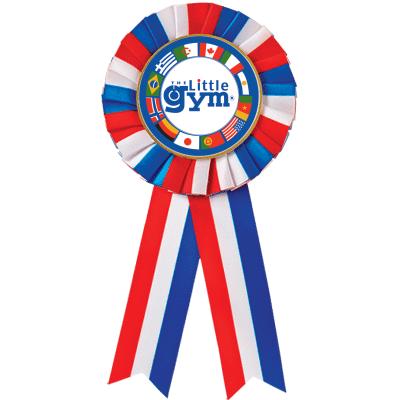 R/W/B/ LITTLE GYM ROSETTES