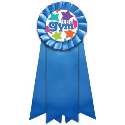 BLUE LG JUMBO ROSETTES