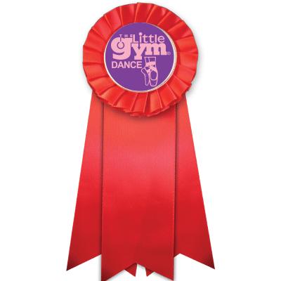 RED LG JUMBO ROSETTES