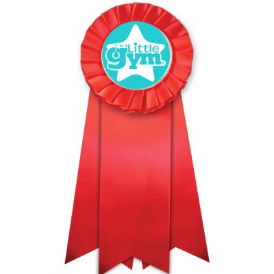 RED LG JUMBO ROSETTES