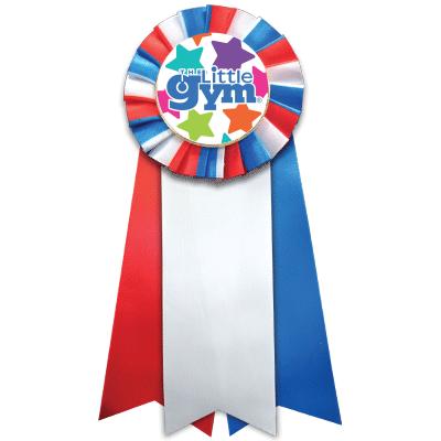 R/W/B/ LG JUMBO ROSETTES