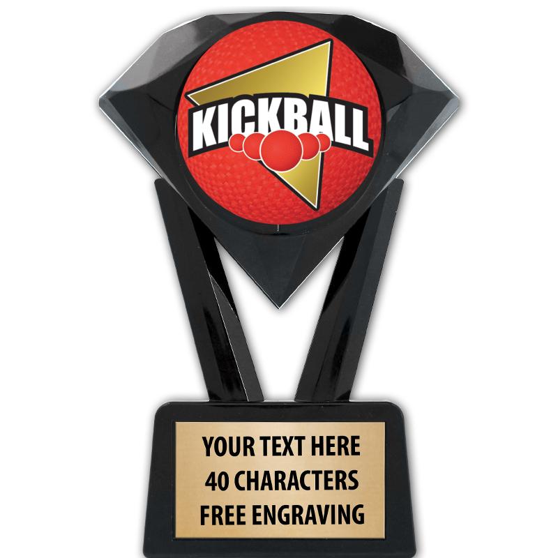 Kickball Trophies Crown Awards