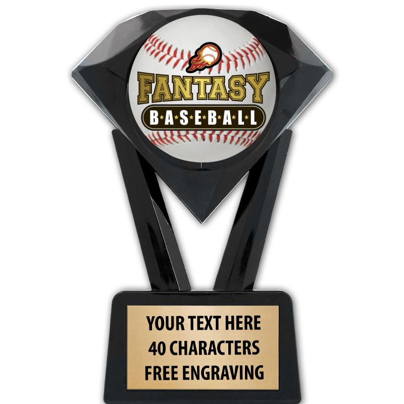 Fantasy Baseball Trophies Crown Awards