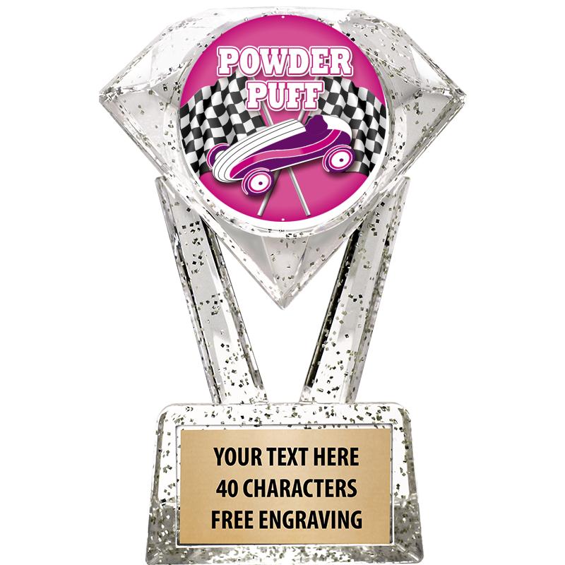 Powder Puff Trophies Powder Puff Medals Powder Puff Plaques and Awards