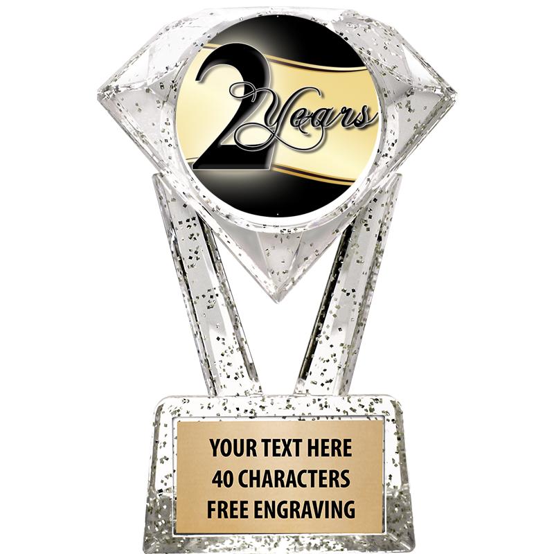 5.75"GLTR DMND ICICLE INSRT TR