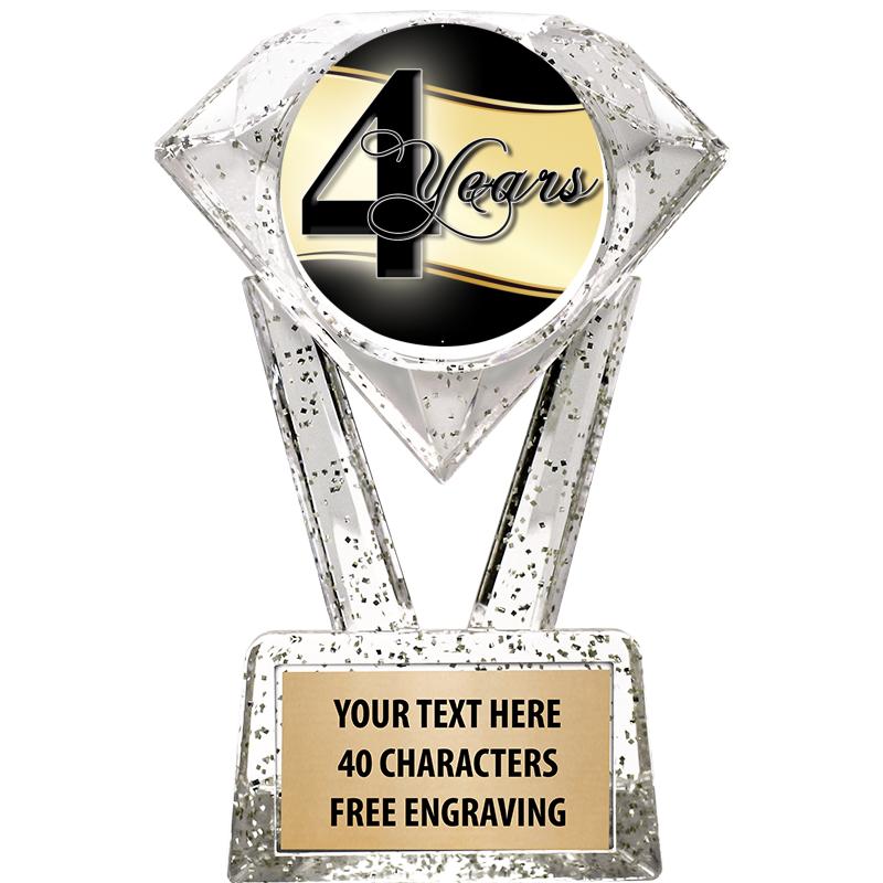 5.75"GLTR DMND ICICLE INSRT TR