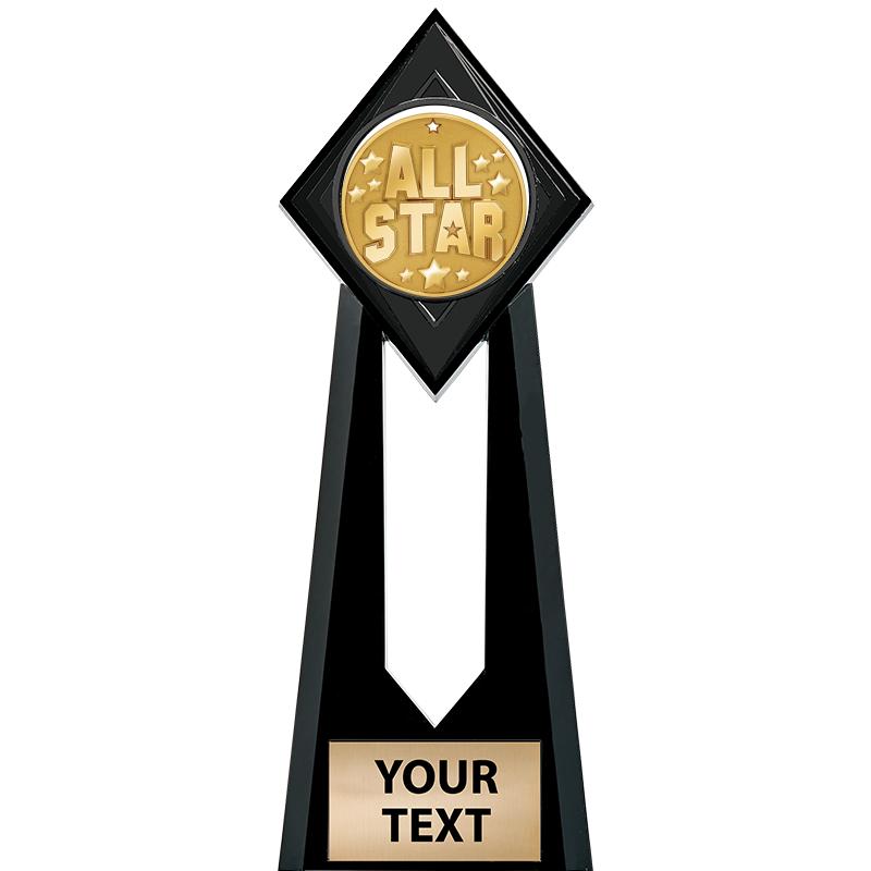 9" PARAGON ONYX INSERT TROPHY