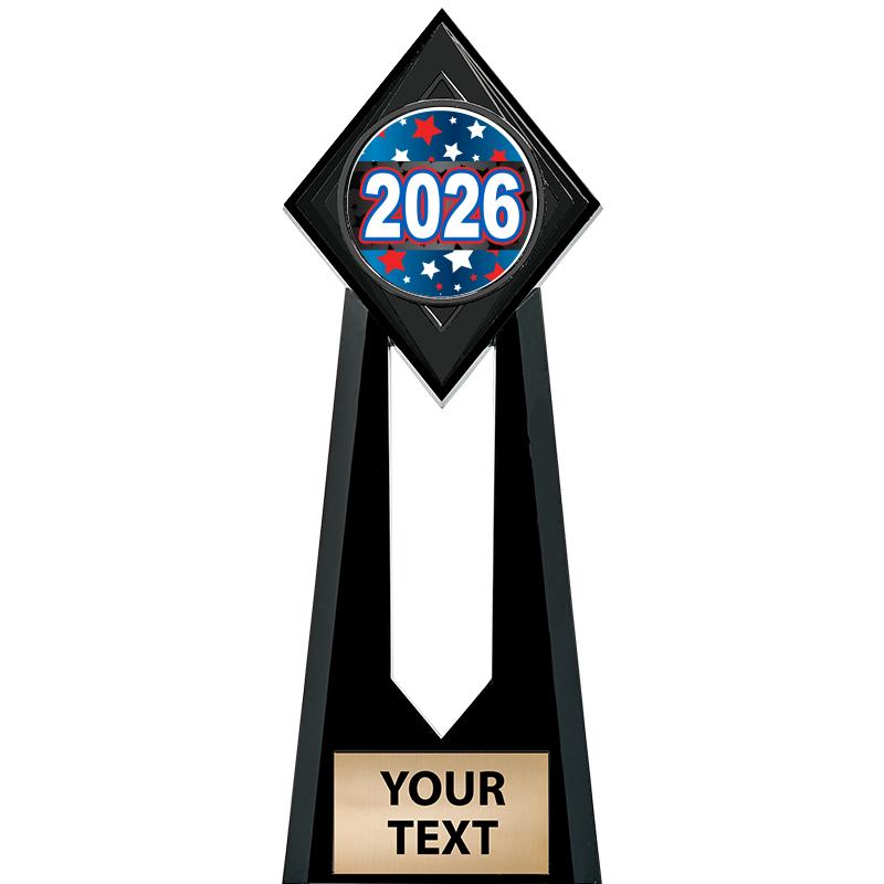 9" PARAGON ONYX INSERT TROPHY