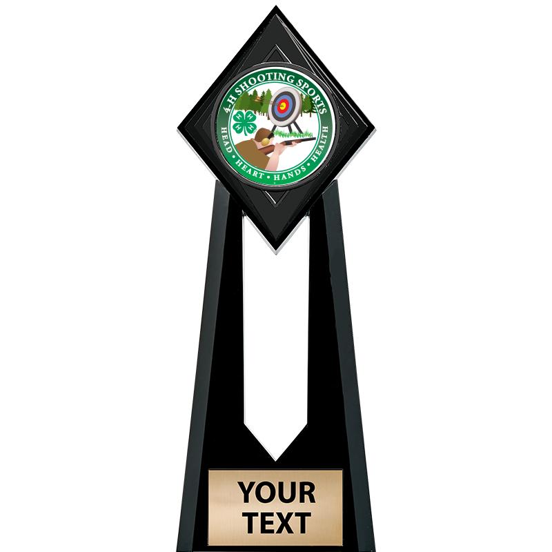 9" PARAGON ONYX INSERT TROPHY