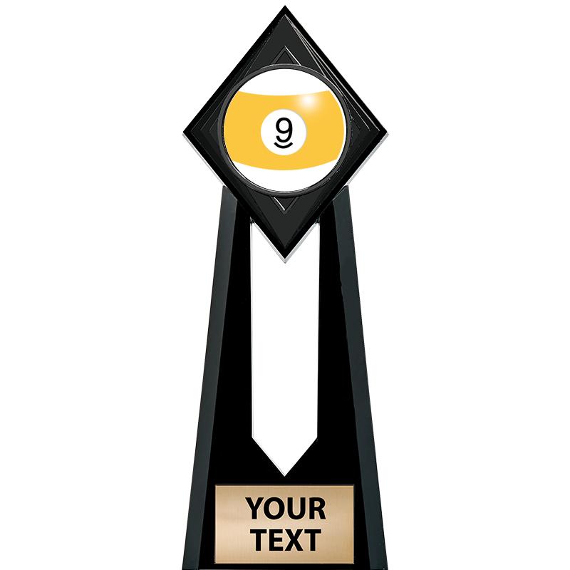 9" PARAGON ONYX INSERT TROPHY