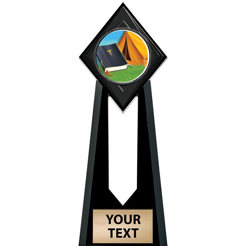 9" PARAGON ONYX INSERT TROPHY