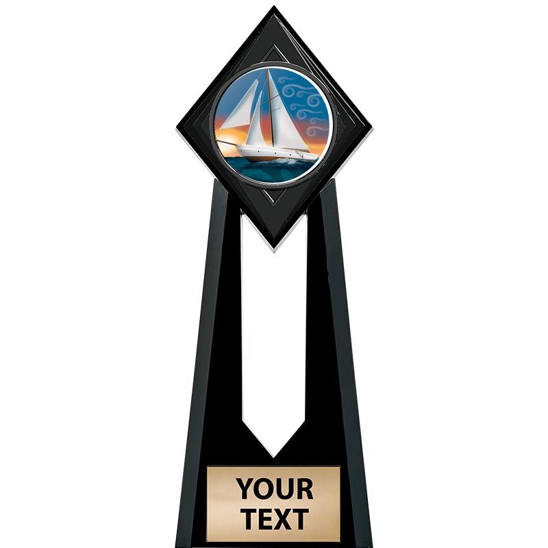 9" PARAGON ONYX INSERT TROPHY