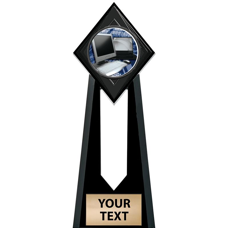 9" PARAGON ONYX INSERT TROPHY