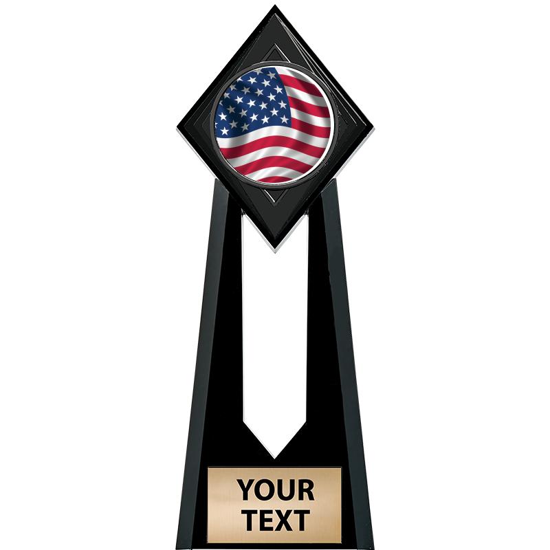 9" PARAGON ONYX INSERT TROPHY