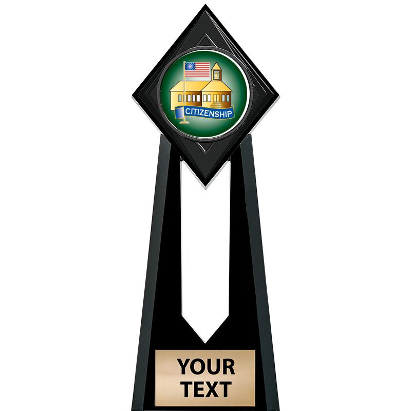 9" PARAGON ONYX INSERT TROPHY