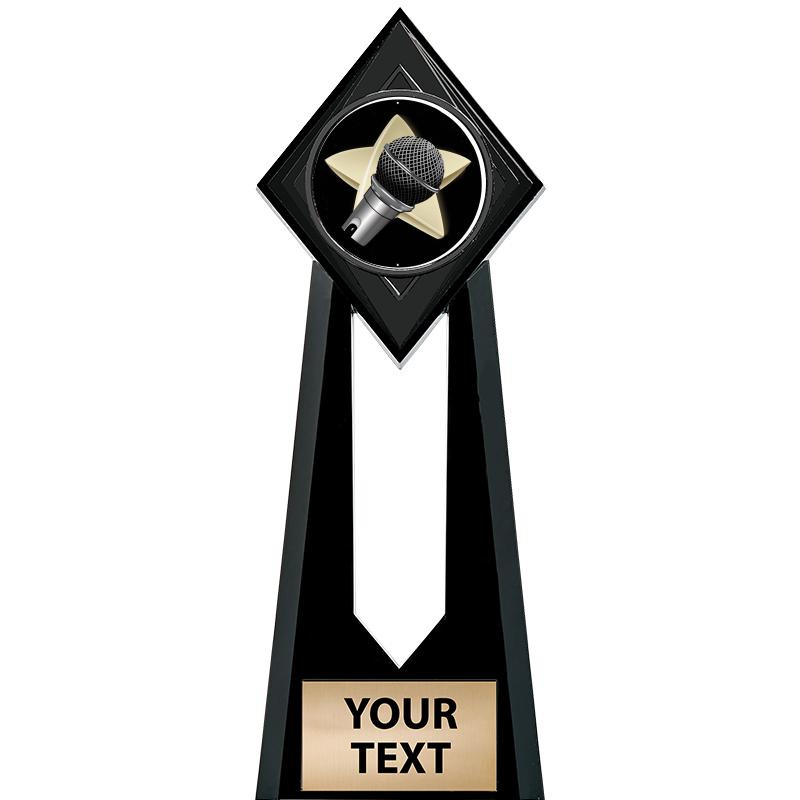 9" PARAGON ONYX INSERT TROPHY