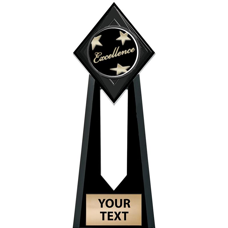 9" PARAGON ONYX INSERT TROPHY