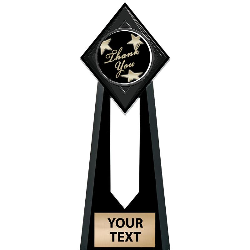 9" PARAGON ONYX INSERT TROPHY