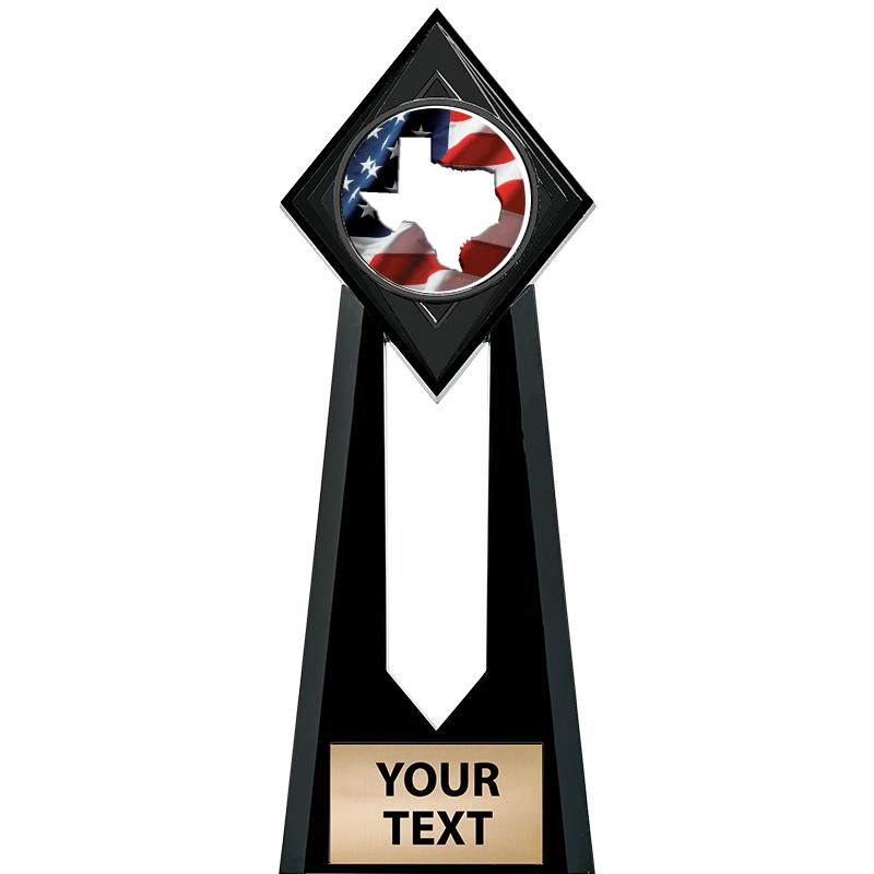 9" PARAGON ONYX INSERT TROPHY