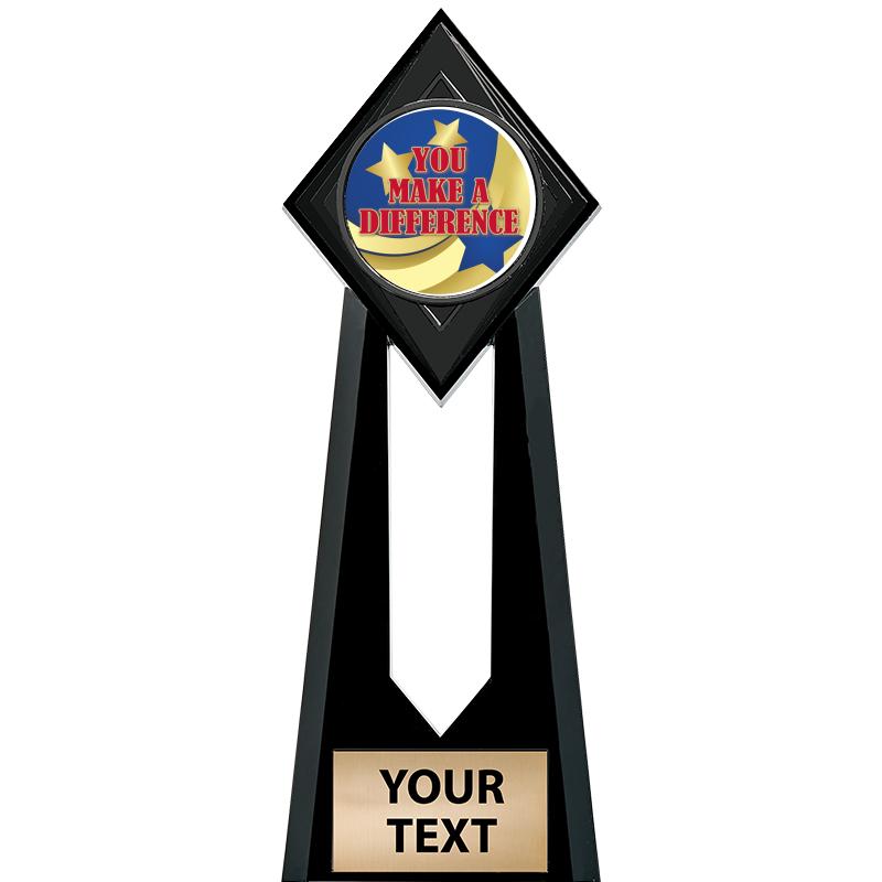 9" PARAGON ONYX INSERT TROPHY