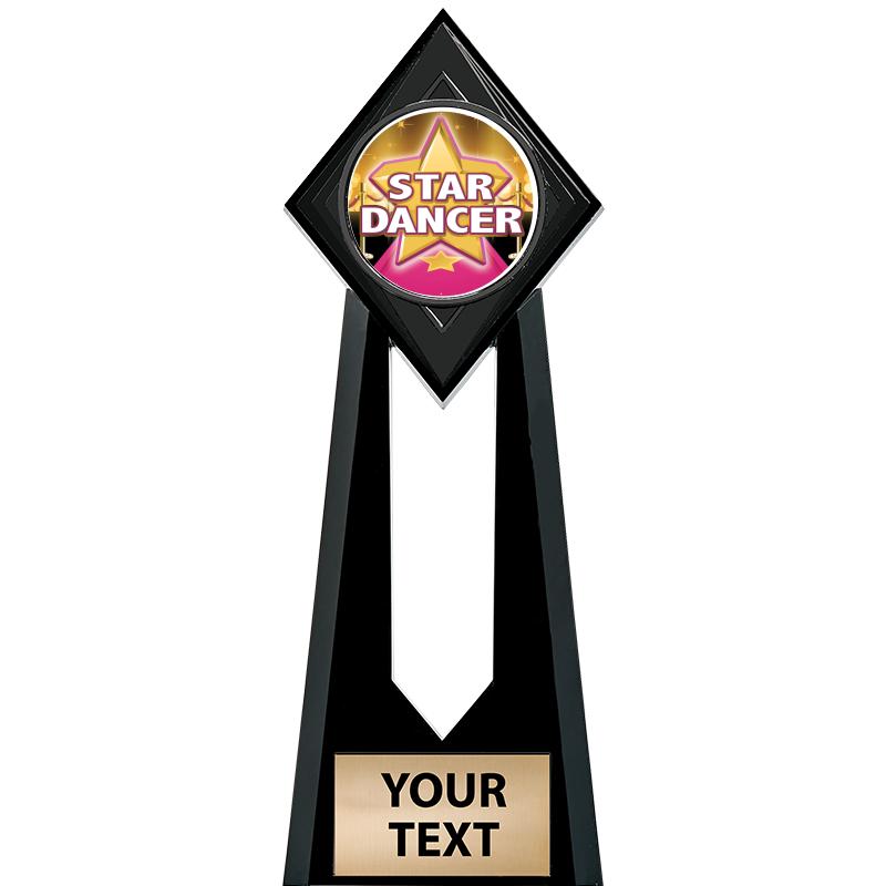 9" PARAGON ONYX INSERT TROPHY