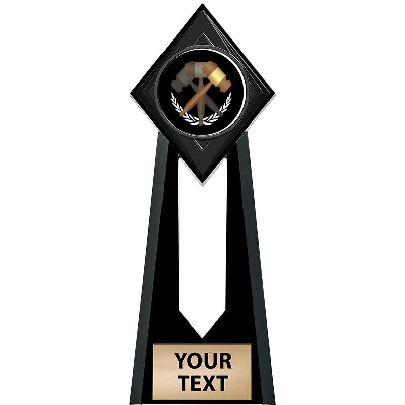 9" PARAGON ONYX INSERT TROPHY