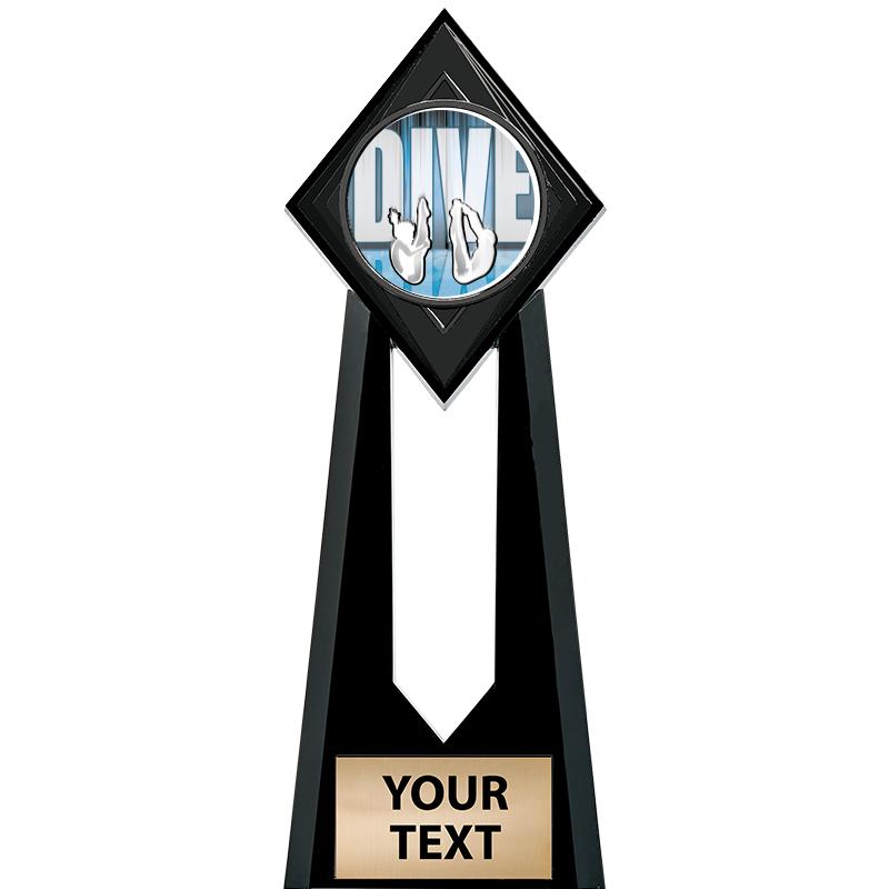 9" PARAGON ONYX INSERT TROPHY