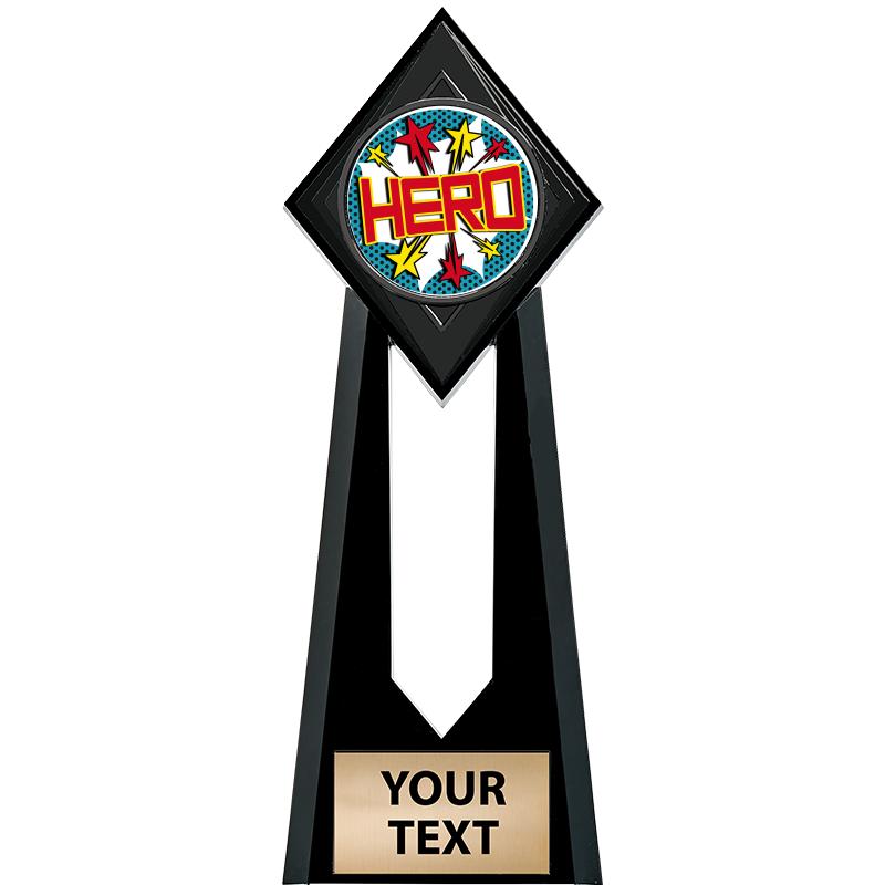 9" PARAGON ONYX INSERT TROPHY